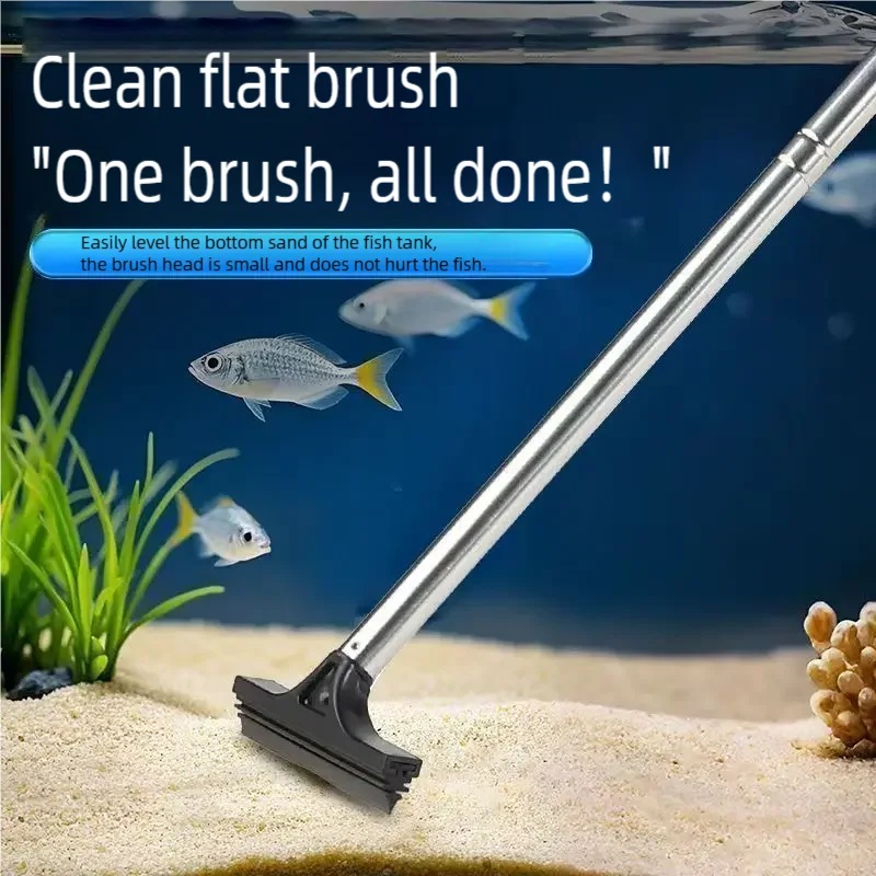 Raspador de Algas Telescópico  - Marine Aquarium Glass Scraper avaliação e preço
