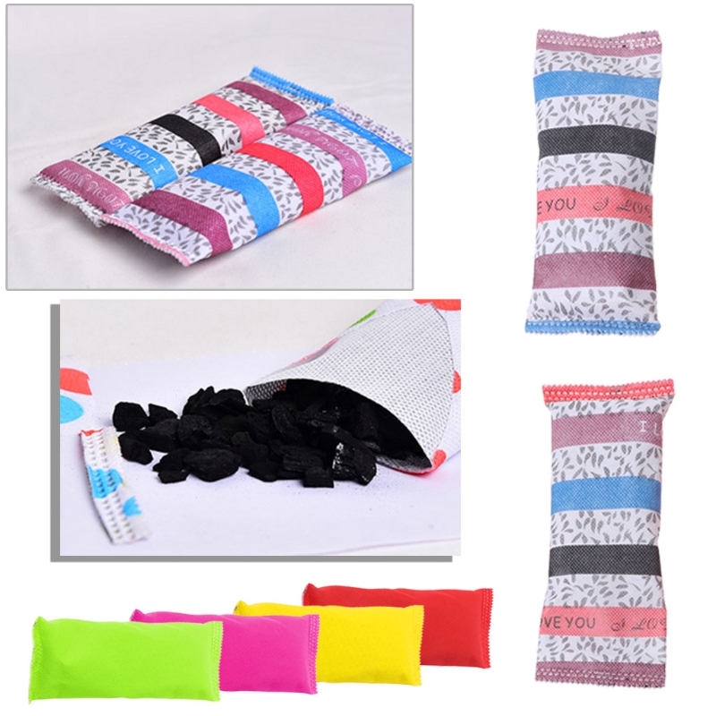 2 pçs saco de carvão de bambu  - Activated Carbon Bag avaliação e preço