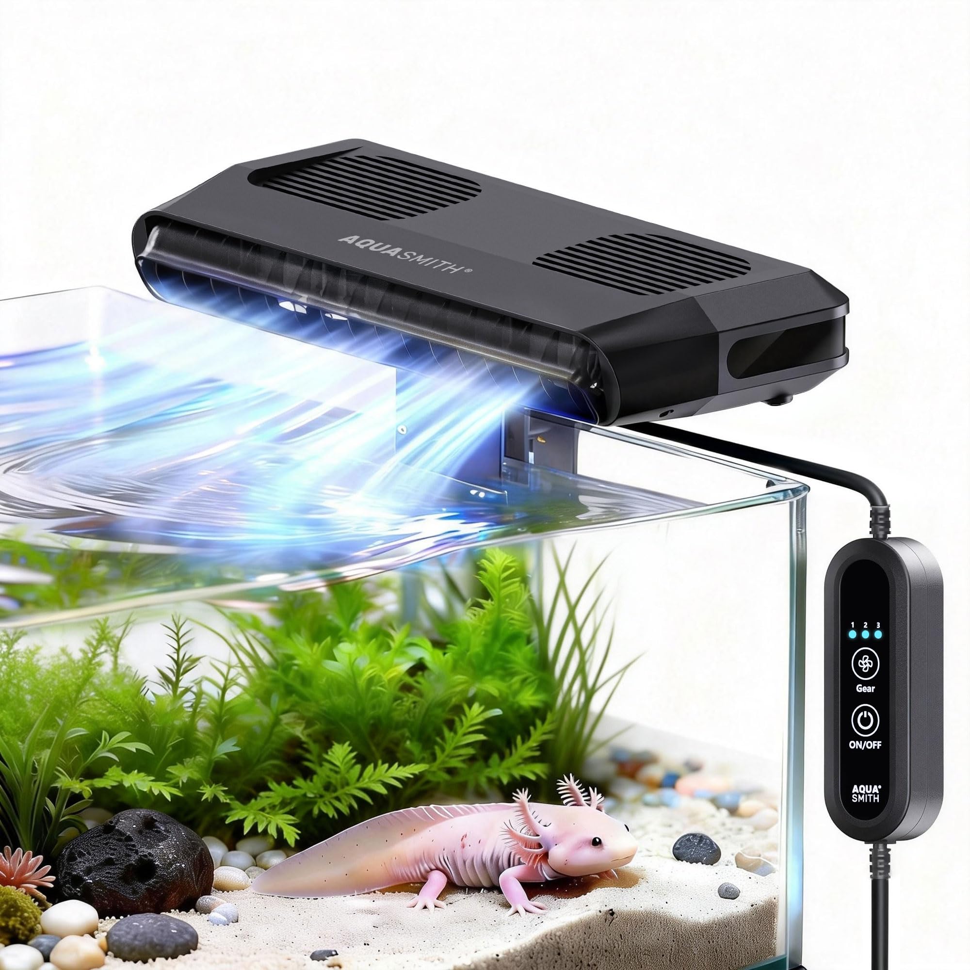 Ventilador para aquário, siste - Aquarium Marine Fishes avaliação e preço