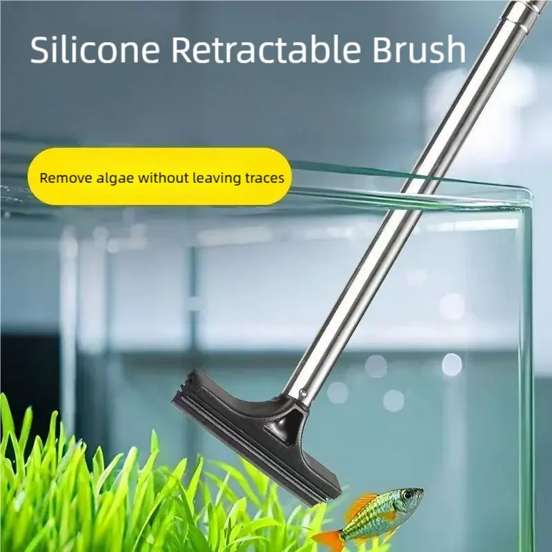 Raspador de algas retrátil par - Marine Aquarium Glass Scraper avaliação e preço