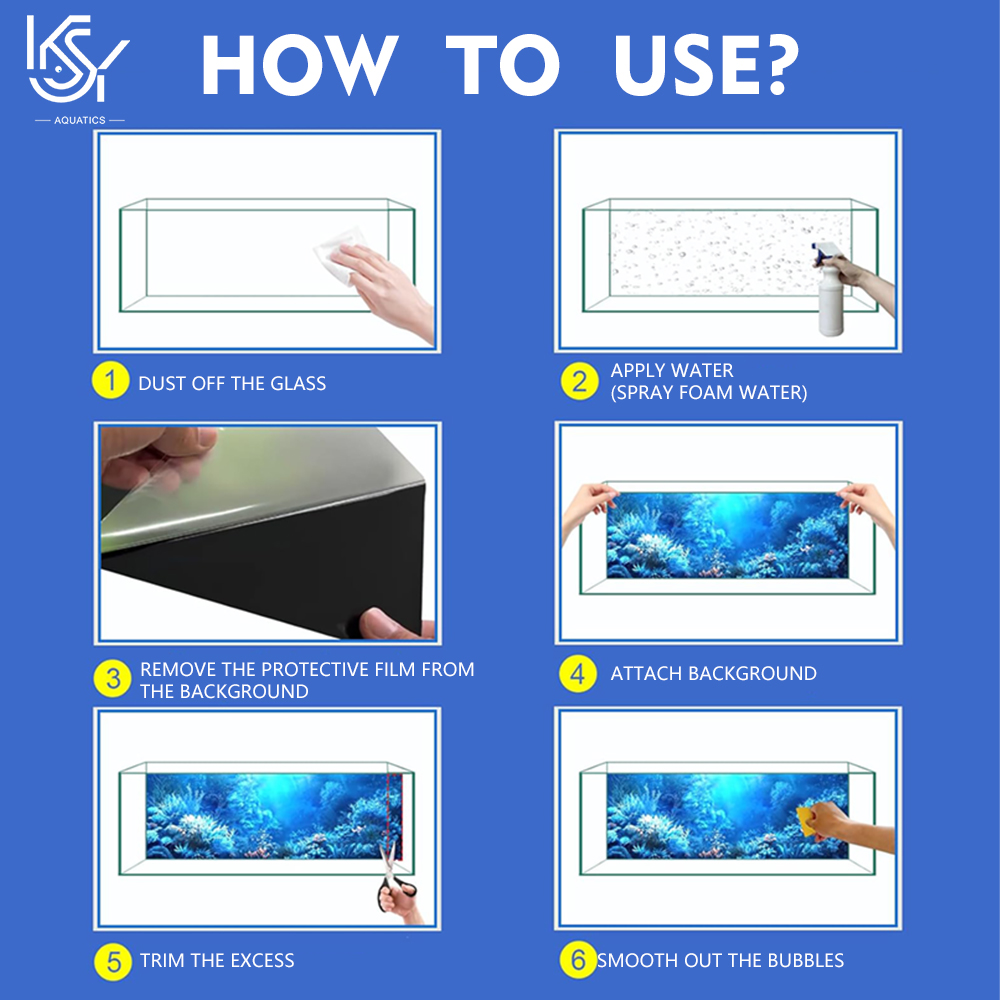 Adesivo de fundo de aquário au - Marine Aquarium Glue avaliação e preço