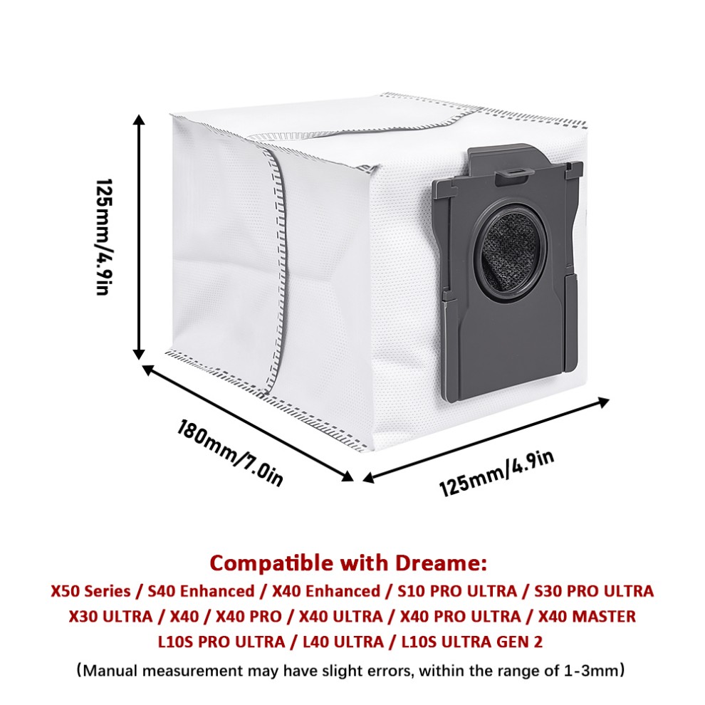 Compatível com Dreame X60 Max  - Activated Carbon Bag avaliação e preço