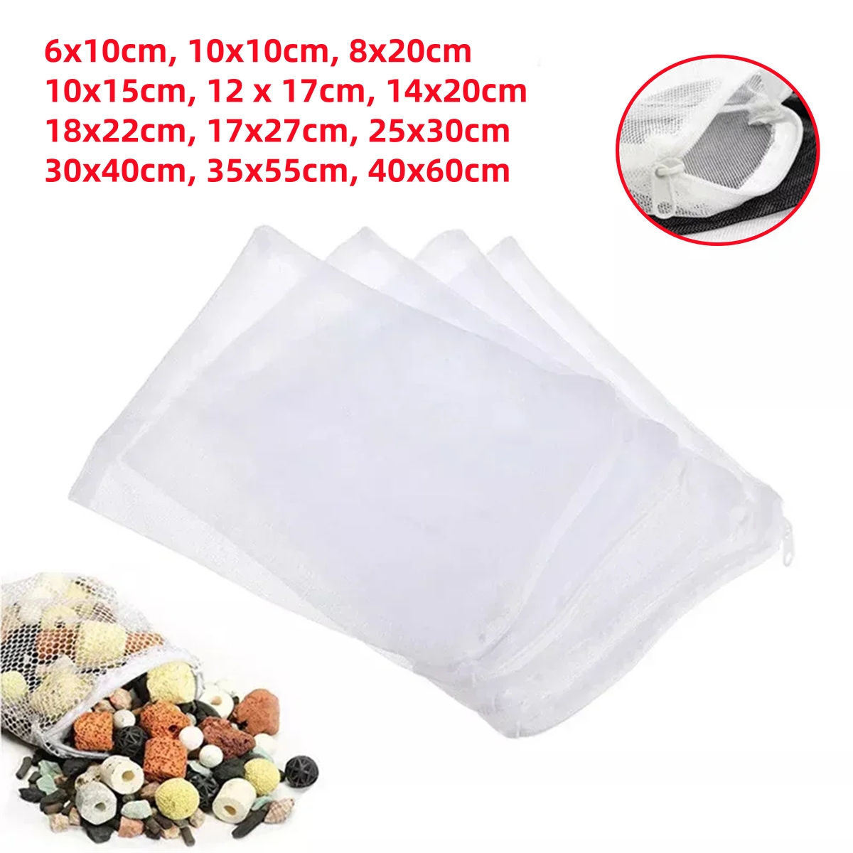 1/5 pçs sacos de filtro de aqu - Activated Carbon Bag avaliação e preço